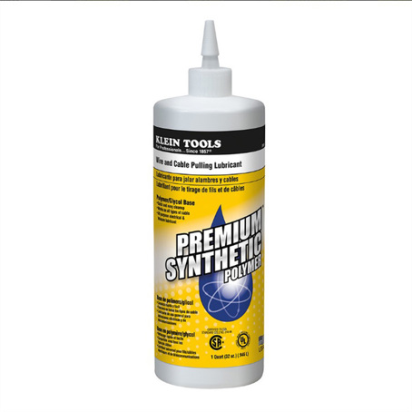 KLEIN TOOLS 51015 Premium Synthetikwachs Kabelzug Gleitmittel - 0,9 l für Kabelgleitfett