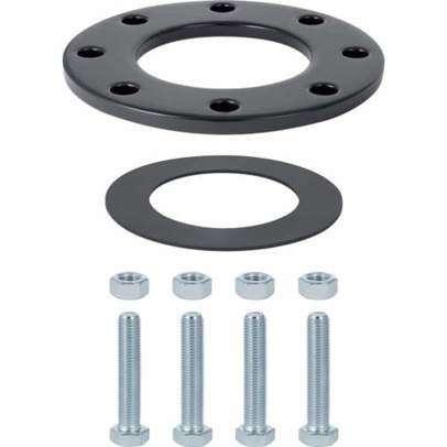 Geberit Flanschset PE DN 90 - Kunststoffe Beschichtung - 366746001 | Flansch für Rohrleitungen aus Thermoplast