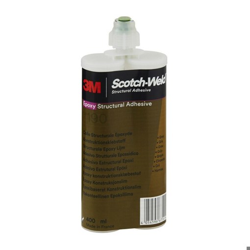 3M™ Scotch-Weld™ DP190 Epoxidharz-Konstruktionskleber | 2-Komponenten | Grau | 400 ml