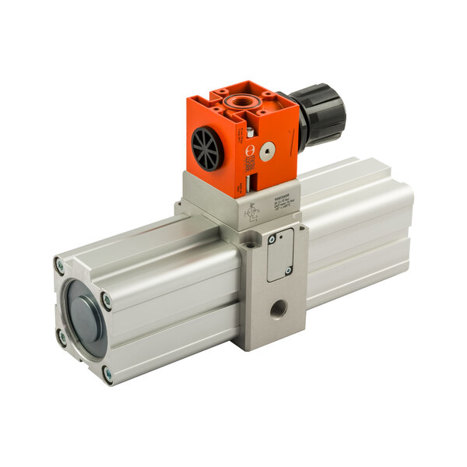 Doppelkolben-Druckverstärker Booster mit Regler | G3/8 | Kolben-Ø63 mm