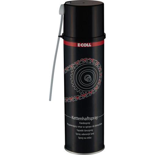 E-COLL Kettenhaftspray 500ml - Hochleistungs-Kettenschmierstoff