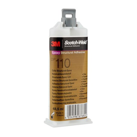 3M™ Scotch-Weld™ DP110 Epoxidharz-Konstruktionskleber - Translucent, 48,5 ml - Ideal für Aluminium