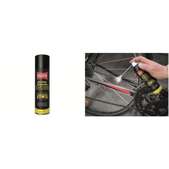 BALLISTOL Kettenreiniger Spray - 250 ml | Hochleistungs-Kettenschmierstoff