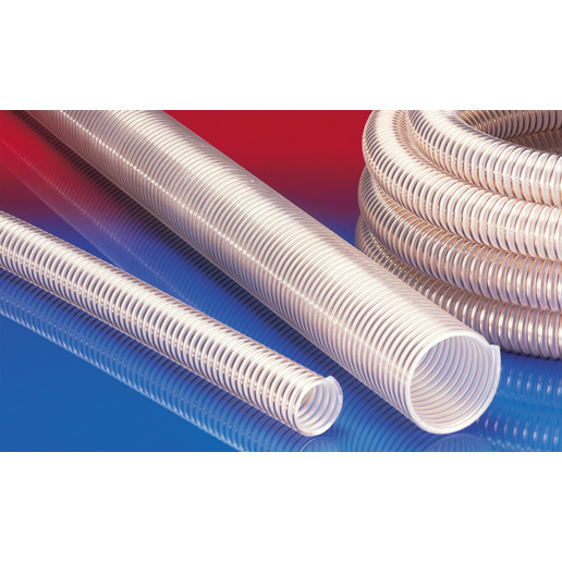 AIRDUC® PUR 356 AS - Antistatischer PU-Saugschlauch, Ø 100mm, Länge: 10m, Sehr Schwer