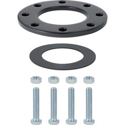 Geberit Flanschset PE DN 150 - Kunststoffbeschichtet (369746001) | Flansch Rohrleitung Thermoplast